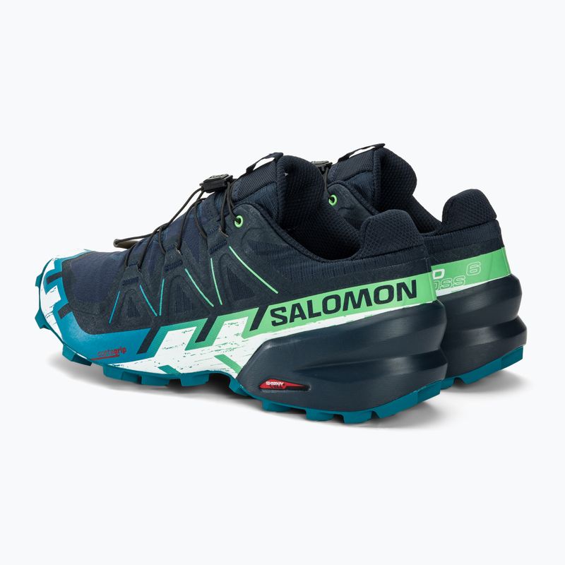 Pánské běžecké boty  Salomon Speedcross 6 carbon/tahitian tide/white 3