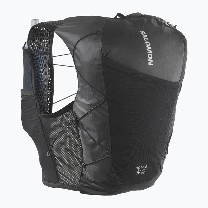 Dámská běžecká vesta Salomon Active Skin 12 Set black/metal 2