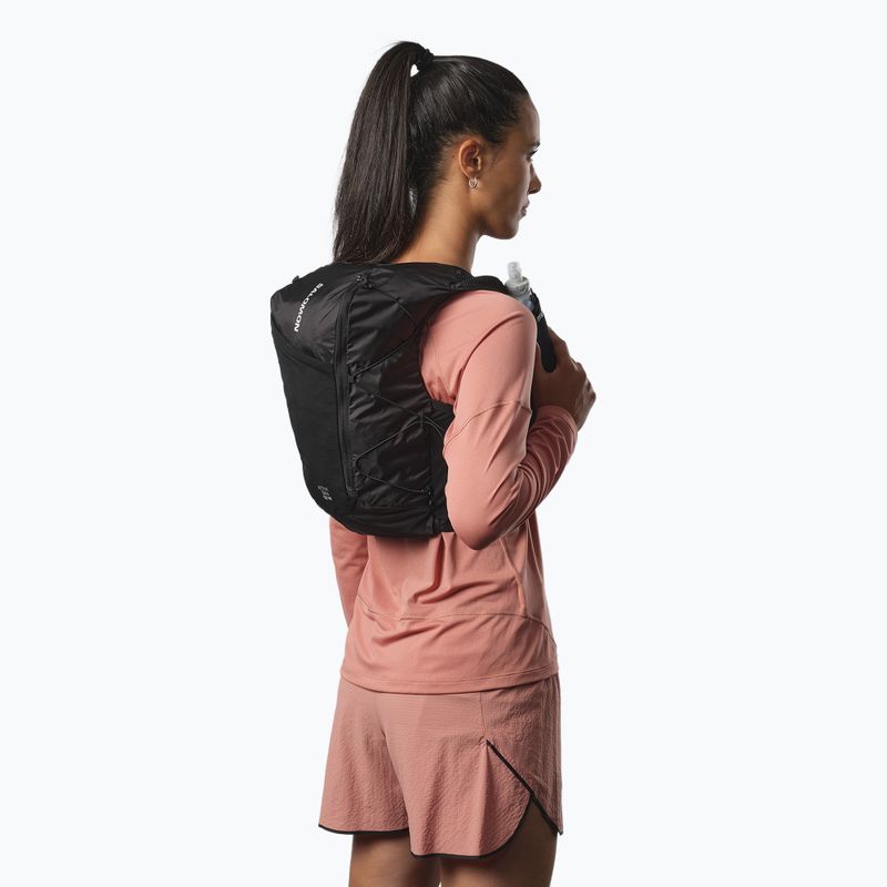Dámská běžecká vesta Salomon Active Skin 12 Set black/metal 5