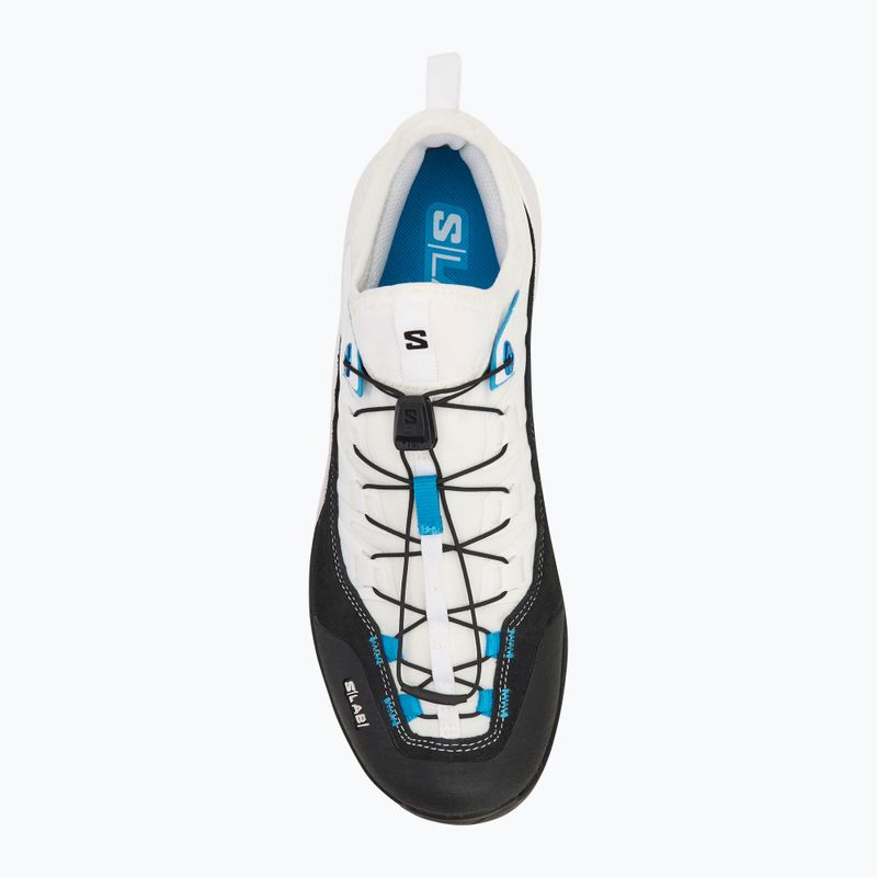 Turistické boty Salomon S/LAB Alpinway white/black/transcend blue 5