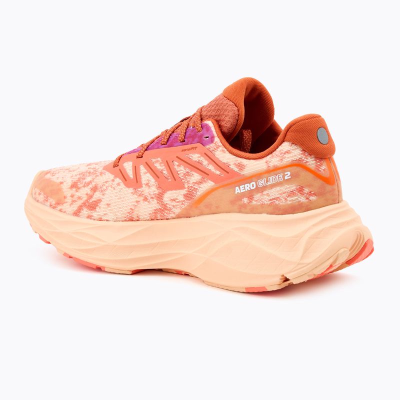 Dámské běžecké boty Salomon Aero Glide 2 spice route/peach quartz/fresh salmon 3