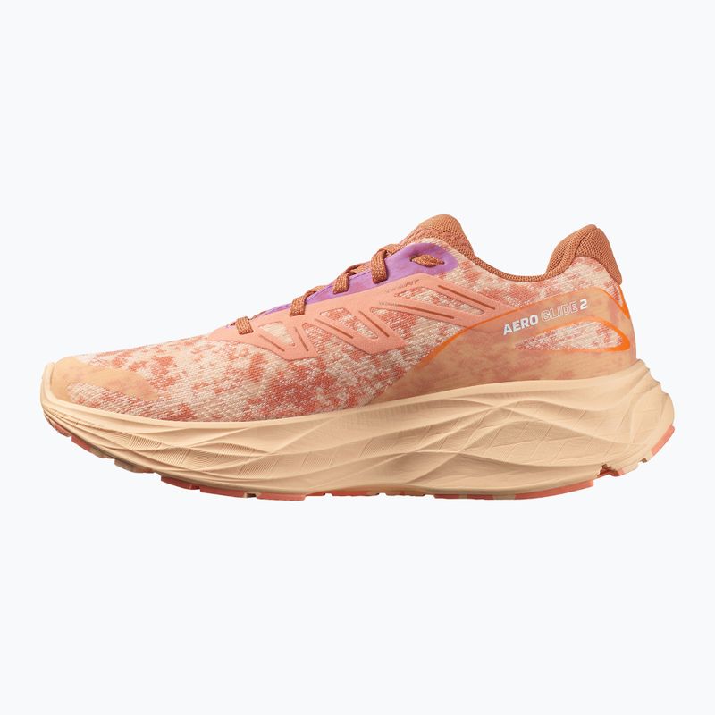 Dámské běžecké boty Salomon Aero Glide 2 spice route/peach quartz/fresh salmon 10