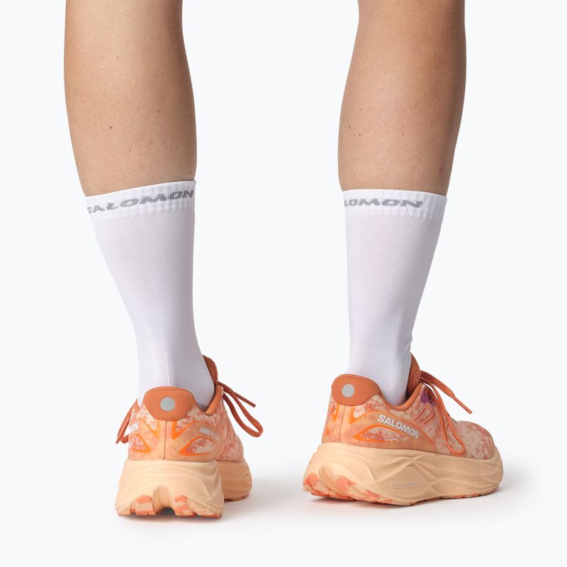 Dámské běžecké boty Salomon Aero Glide 2 spice route/peach quartz/fresh salmon 15