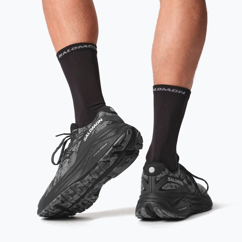 Pánské běžecké boty Salomon Aero Glide 2 black/phantom/ghost grey 15