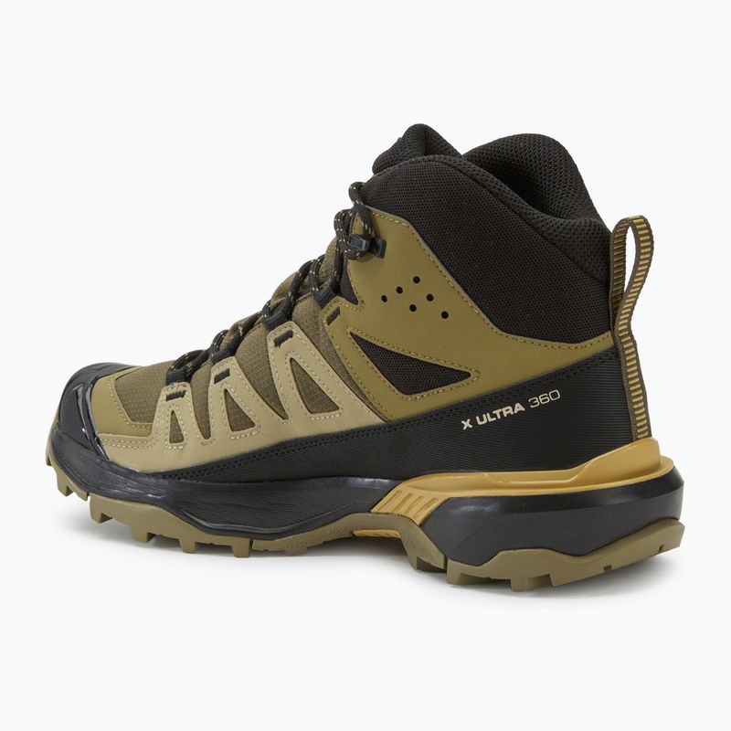 Pánské trekové boty Salomon X Ultra 360 MID GTX olive night/slate green/southern moss 3