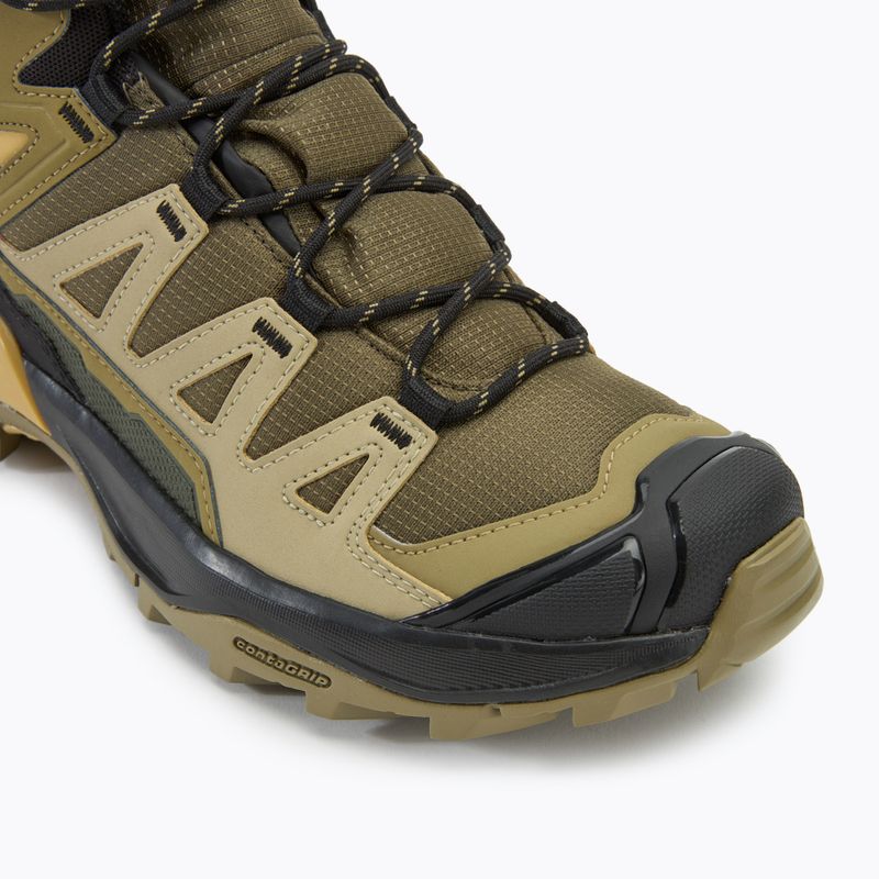 Pánské trekové boty Salomon X Ultra 360 MID GTX olive night/slate green/southern moss 7