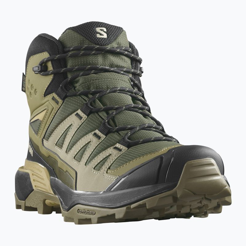 Pánské trekové boty Salomon X Ultra 360 MID GTX olive night/slate green/southern moss 8