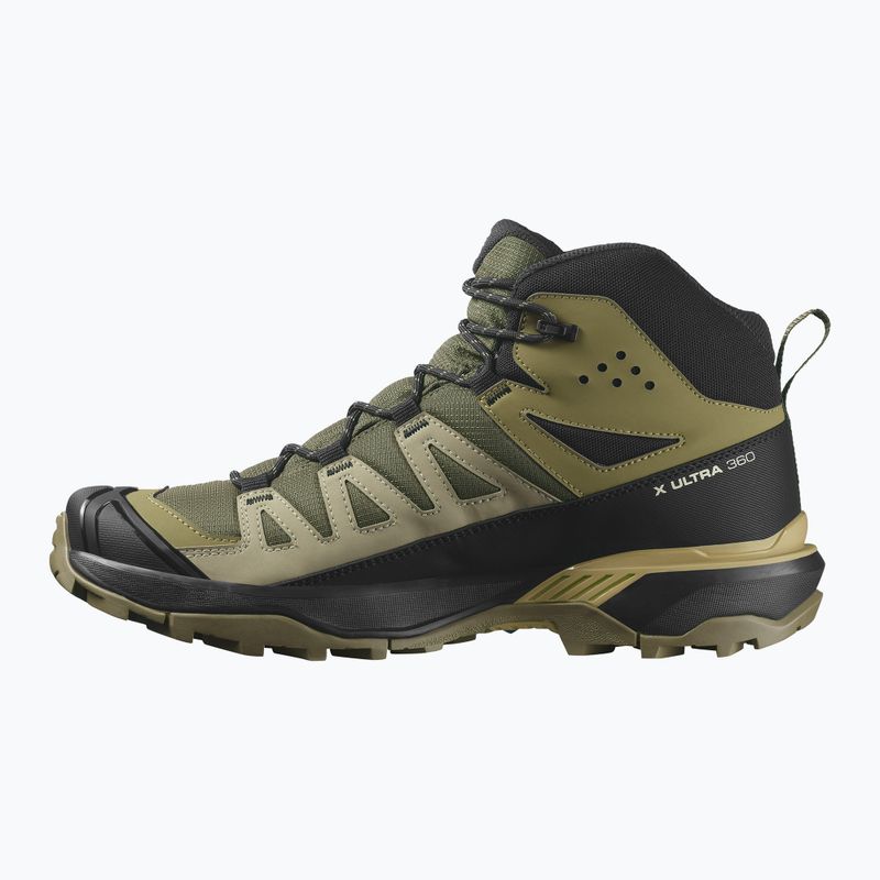 Pánské trekové boty Salomon X Ultra 360 MID GTX olive night/slate green/southern moss 10