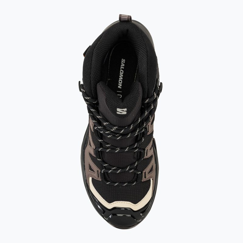 Dámské turistické boty  Salomon X Ultra 360 MID GTX black/plum kitten/shale 5