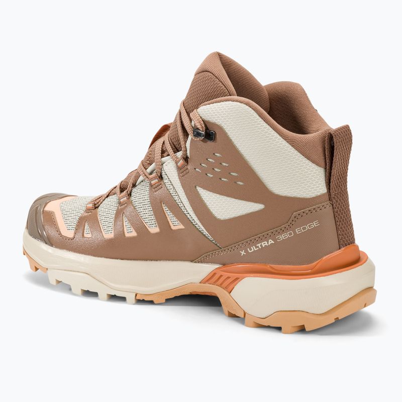 Dámské trekové boty Salomon X Ultra 360 Edge Mid GTX shortbread/raw umber 5