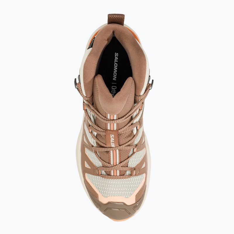 Dámské trekové boty Salomon X Ultra 360 Edge Mid GTX shortbread/raw umber 7