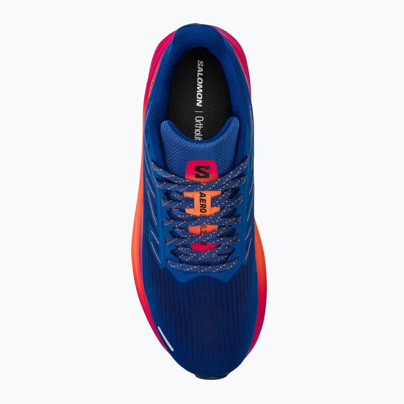 Pánské běžecké boty Salomon Aero Blaze 2 dragon fire/vivacious/surf the web 7