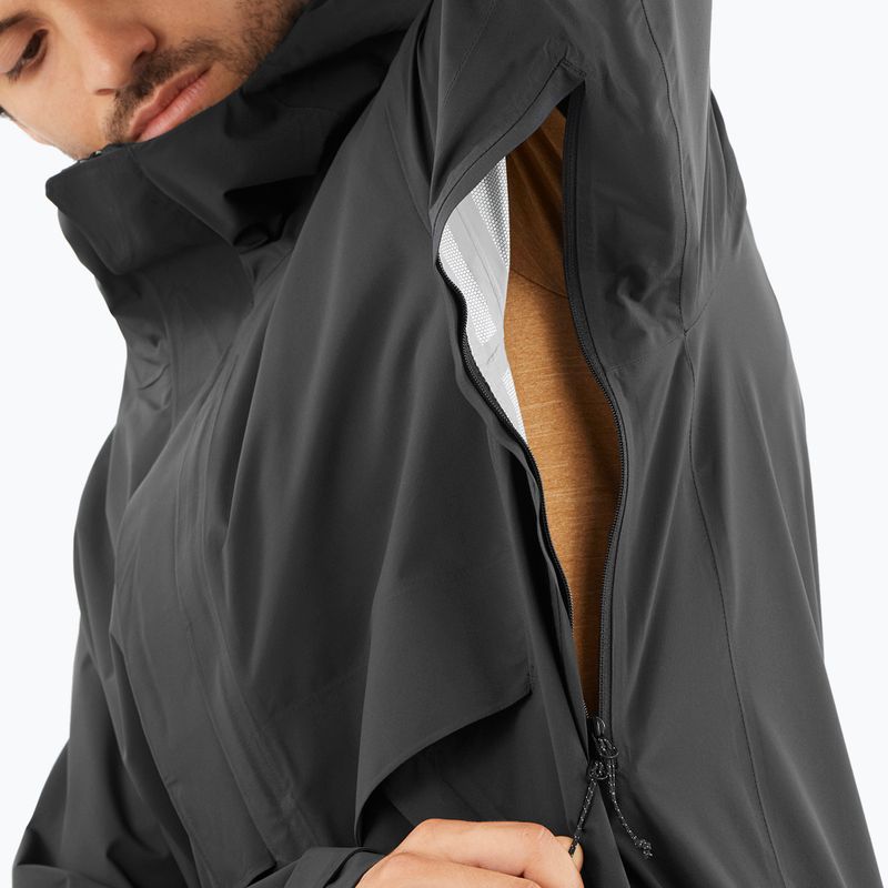 Pánská nepromokavá bunda Salomon Outerpath Pro 2.5 l deep black 6