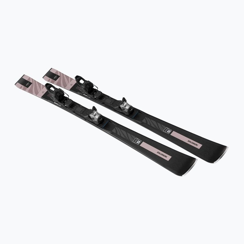 Dámské sjezdové lyže  Salomon S/Max N°8 + vázání M10 GW black/rose gold met. 3