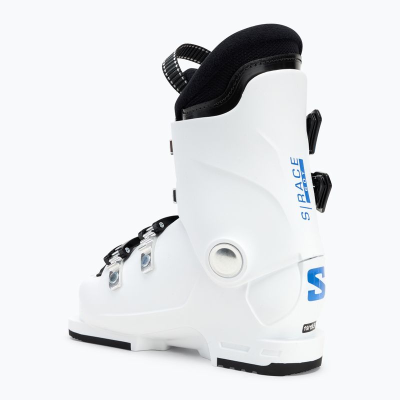Dětské lyžařské boty Salomon S/Race 60T M Jr white/white/process blue 2
