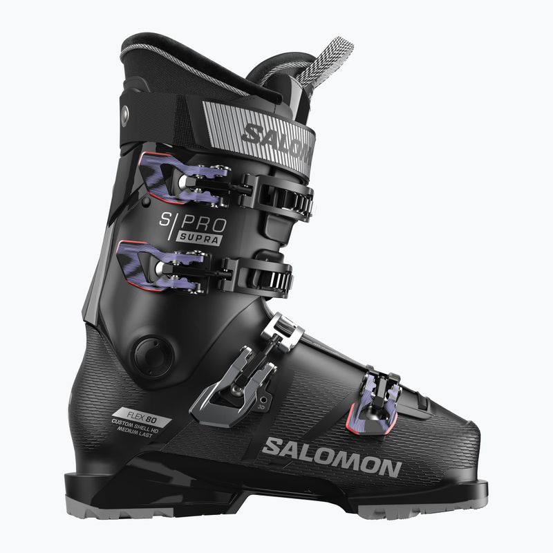 Dámské lyžáky Salomon S/Pro Supra 80 W GW black/silver met./sweet lavender 6