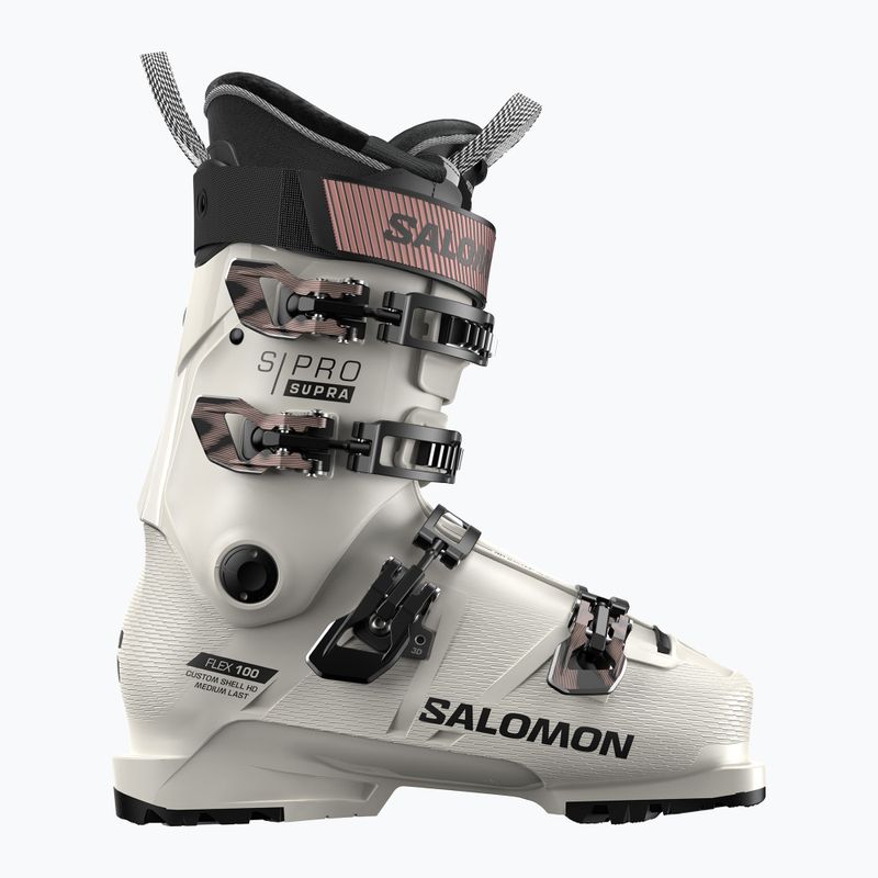 Dámské lyžáky Salomon S/Pro Supra 100 W GW gray aurora/black/pink gold metallic. 6