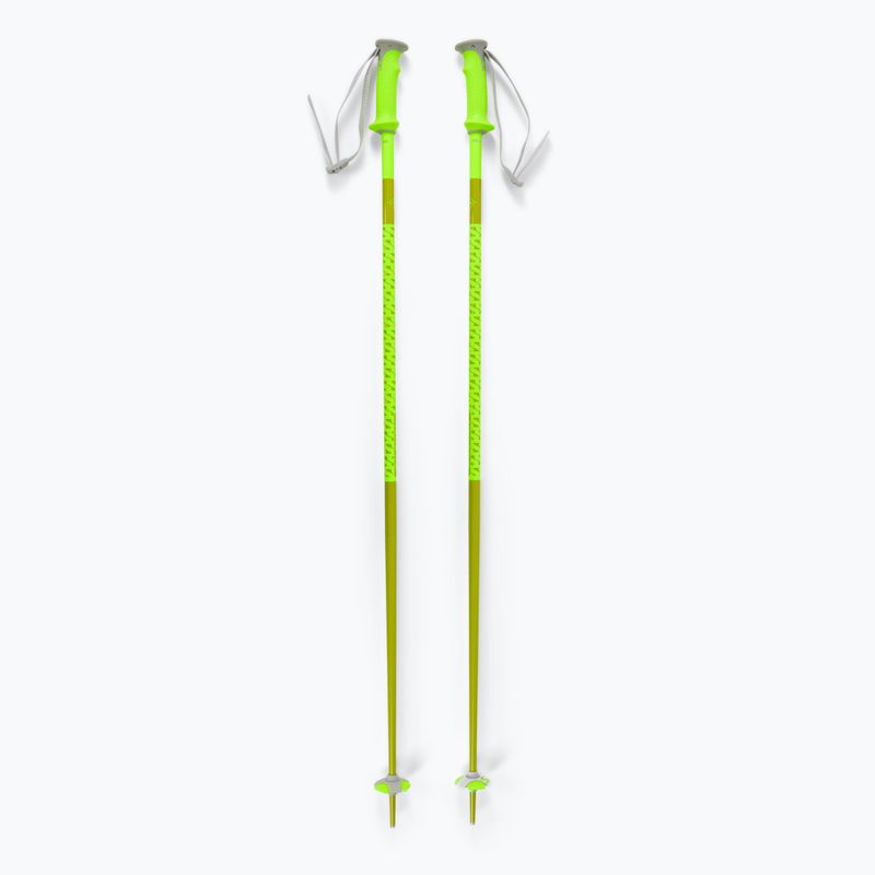 Lyžařské hůlky Salomon Polar neon yellow