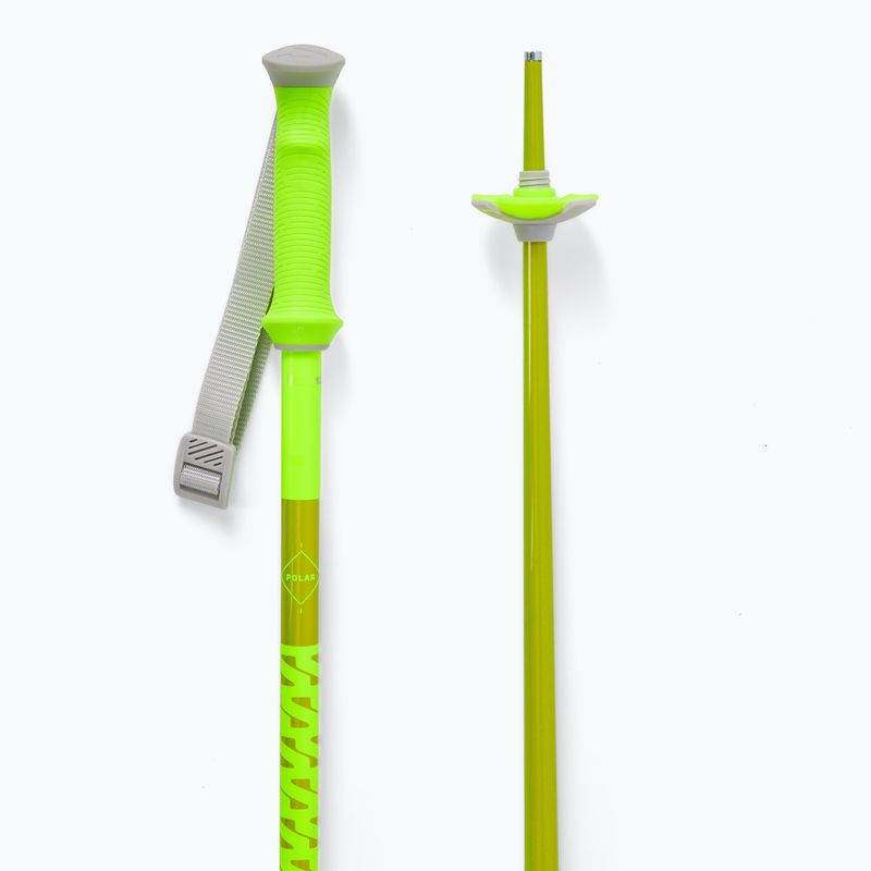 Lyžařské hůlky Salomon Polar neon yellow 3