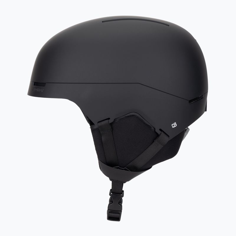 Lyžařská helma Salomon Brigade Round Fit black 3