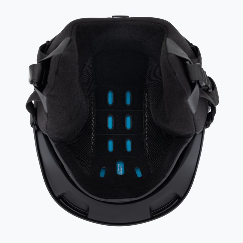 Lyžařská helma Salomon Brigade Round Fit black 5
