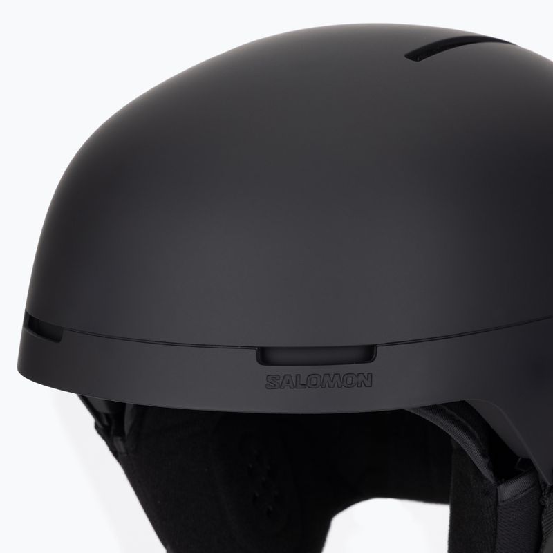 Lyžařská helma Salomon Brigade Round Fit black 7