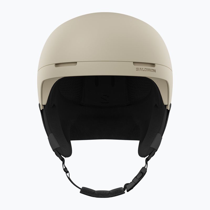 Lyžařská helma Salomon Brigade Round Fit rainy day 14