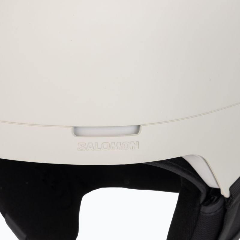 Lyžařská helma Salomon Brigade Round Fit rainy day 7