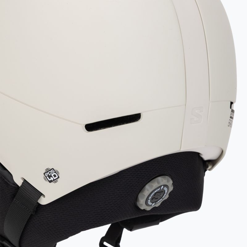 Lyžařská helma Salomon Brigade Round Fit rainy day 8