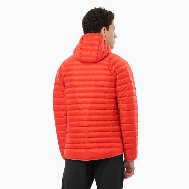Pánská péřová bunda Salomon Elixir Micro Down Jacket Hd cherry tomato 2