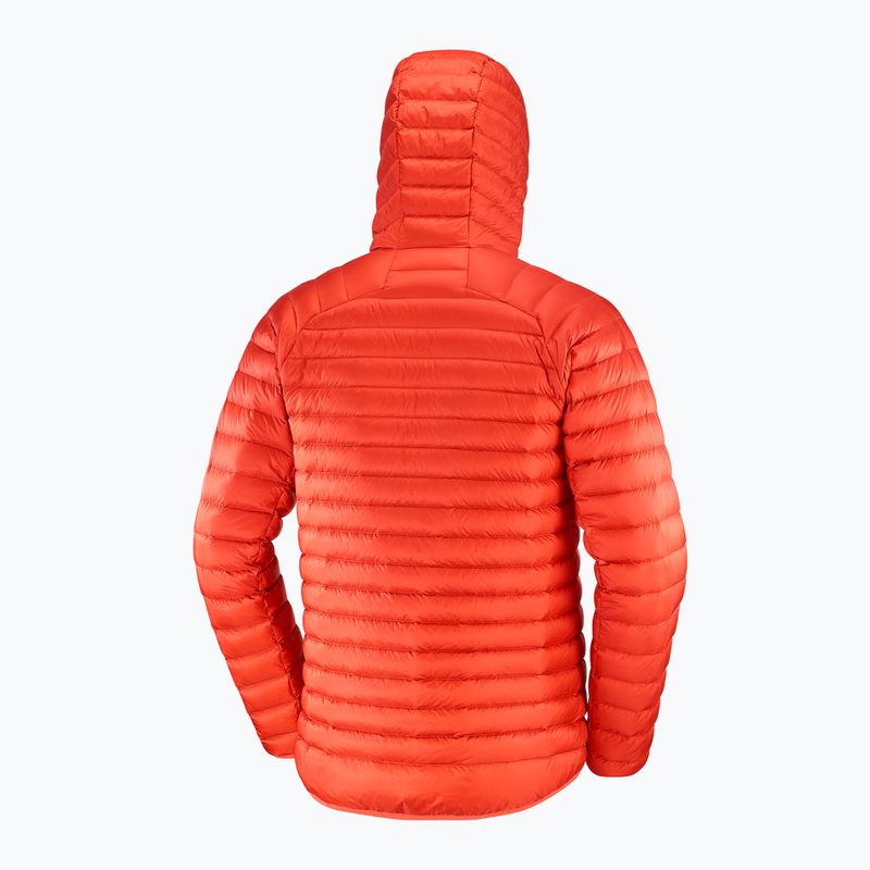 Pánská péřová bunda Salomon Elixir Micro Down Jacket Hd cherry tomato 4