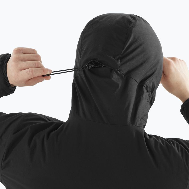 Pánská zateplená bunda Salomon Mountain Flex deep black 4