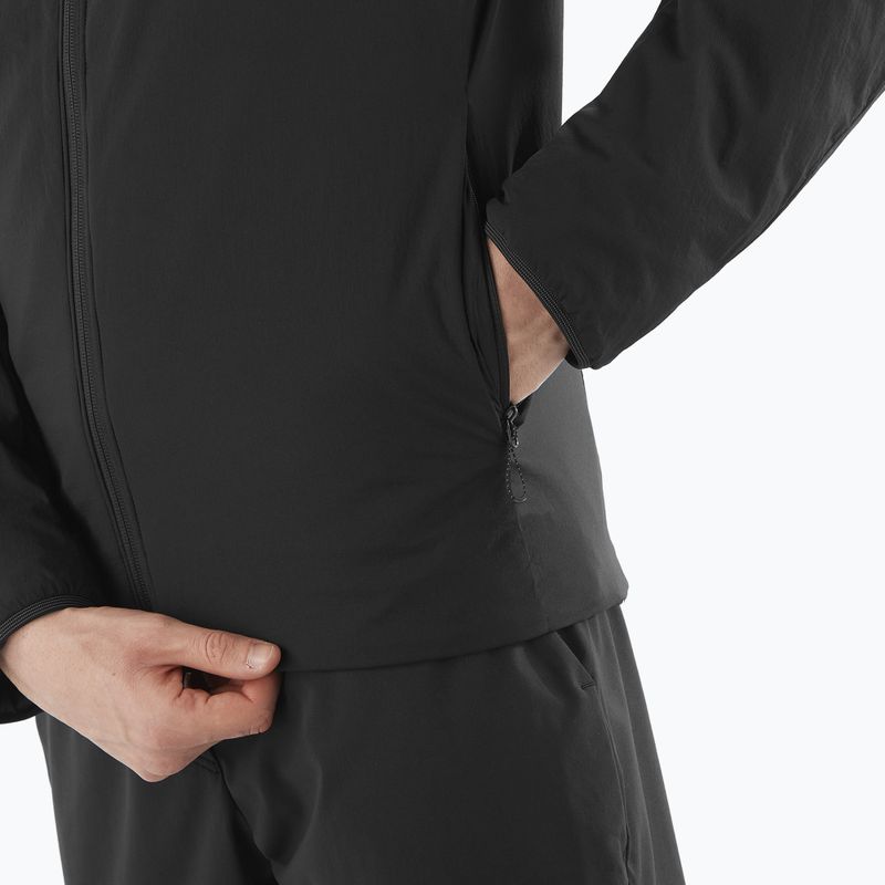 Pánská zateplená bunda Salomon Mountain Flex deep black 5