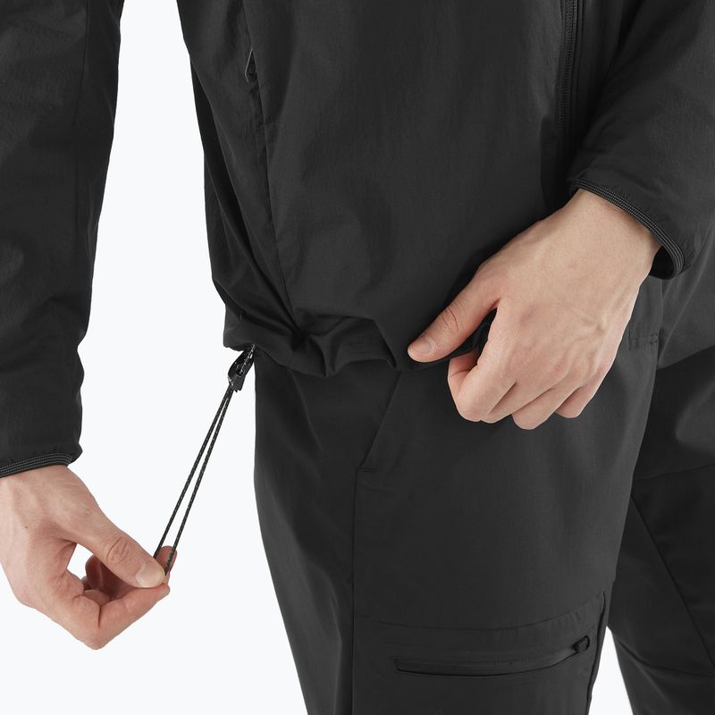 Pánská zateplená bunda Salomon Mountain Flex deep black 6