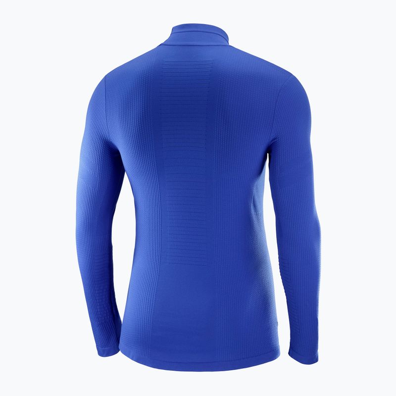 Pánské termo tričko Longsleeve Salomon Essential Warm surf the web 5