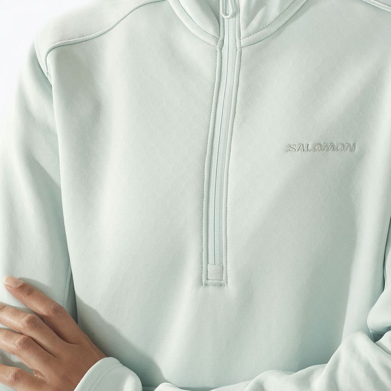 Dámská trekingová bunda Salomon Essential Midwarm HZ misty blue 3