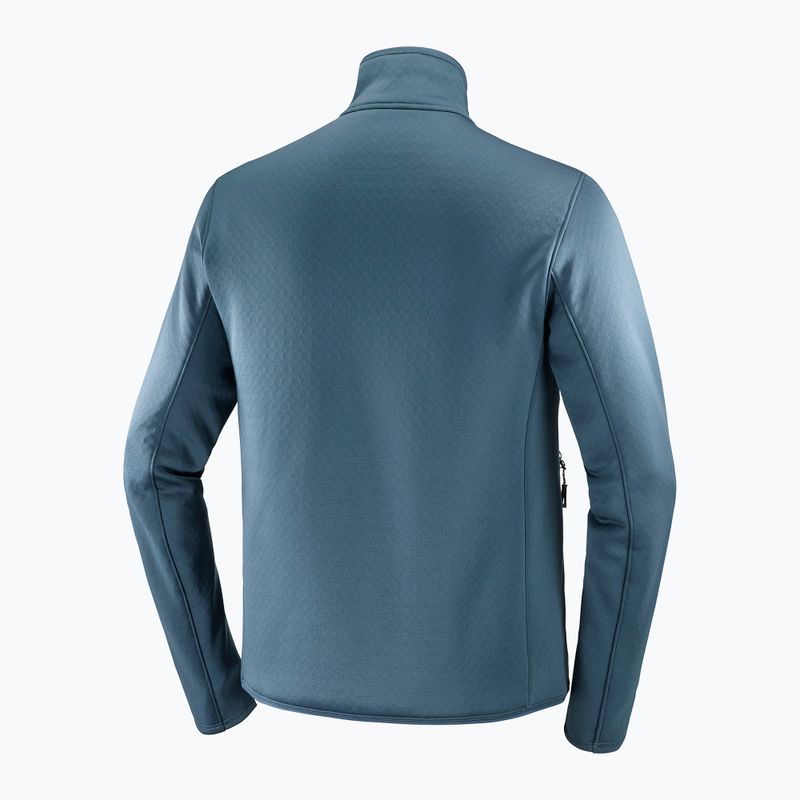 Pánská trekingová mikina Salomon Essential Midwarm Fz midnight navy 7