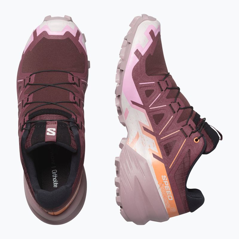 Dámské běžecké boty Salomon Speedcross 6 catawba grape/papaya/deauville mauve 13
