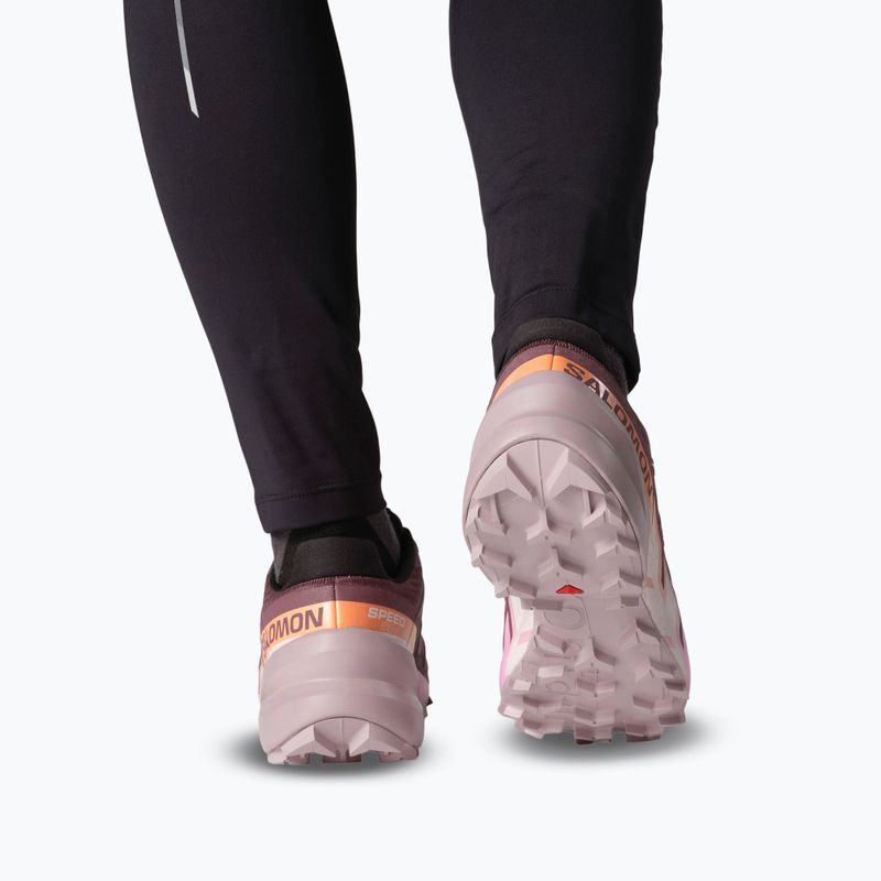 Dámské běžecké boty Salomon Speedcross 6 catawba grape/papaya/deauville mauve 15