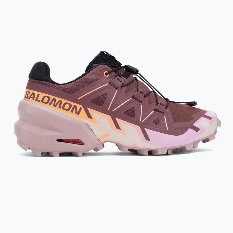 Dámské běžecké boty Salomon Speedcross 6 catawba grape/papaya/deauville mauve 2