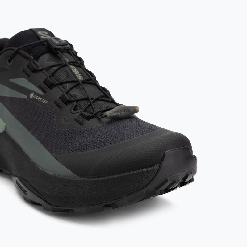 Pánské běžecké boty Salomon Genesis GTX black/agave green/urban chic 7