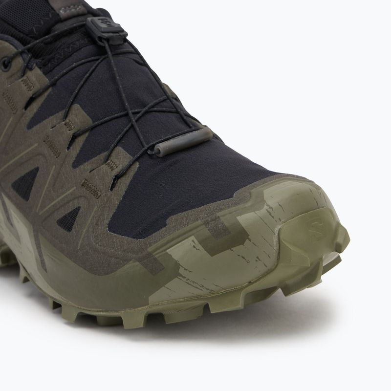 Pánské běžecké boty Salomon Speedcross 6 GTX black/peat/deep lichen green 7
