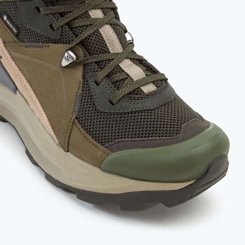 Pánské turistické boty  Salomon Elixir Mid GTX peat/vintage khaki/castlerock 7