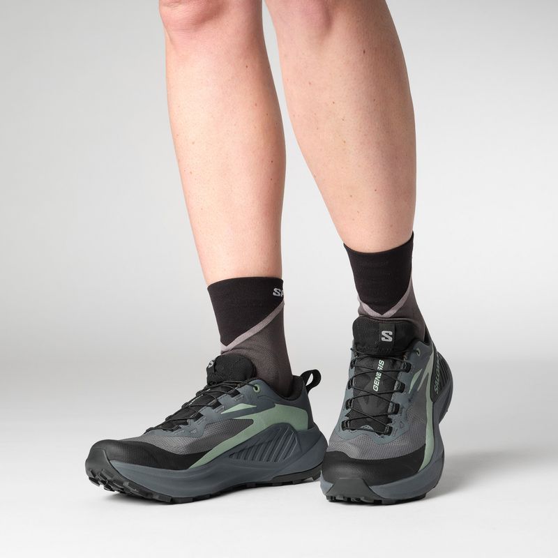 Dámské běžecké boty   Salomon Genesis GTX turbulence/black/green milieu 3