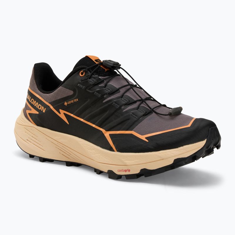 Dámské běžecké boty Salomon Thundercross GTX shark/black/papaya