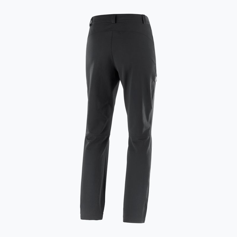 Dámské trekové kalhoty Salomon Wayfarer Warm deep black 5
