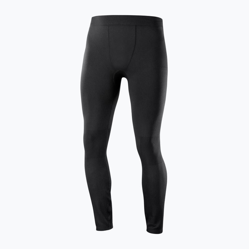 Pánské termo kalhoty Salomon Essential Seamless deep black 3