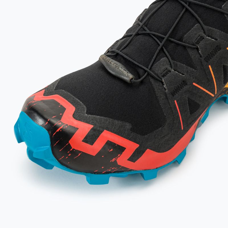 Pánské běžecké boty Salomon Speedcross 6 black/white/transcend blue 9