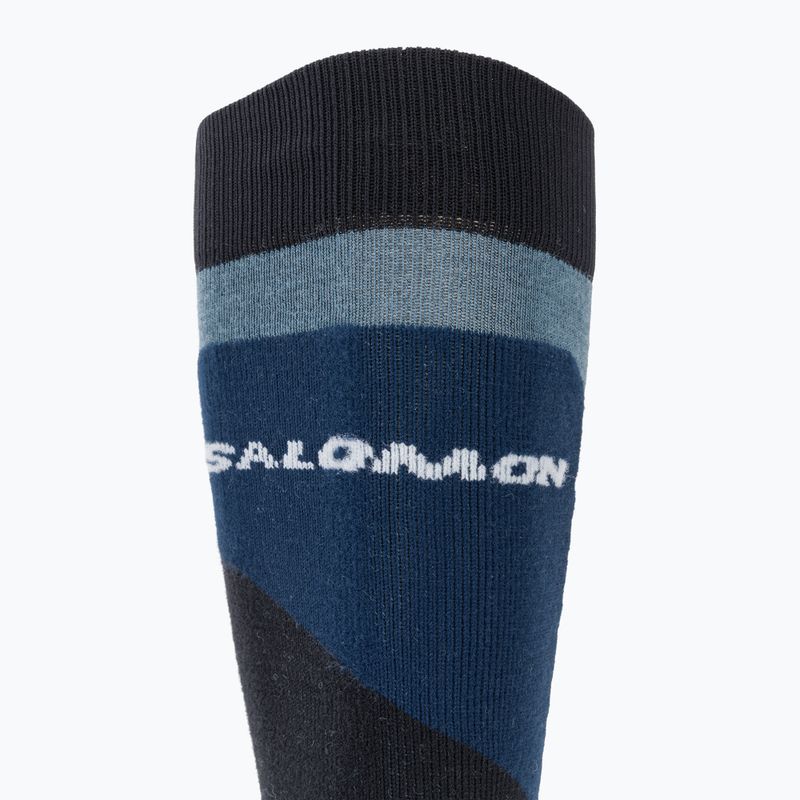Lyžařské ponožky Salomon S/Access 2 páry black/copen blue 6