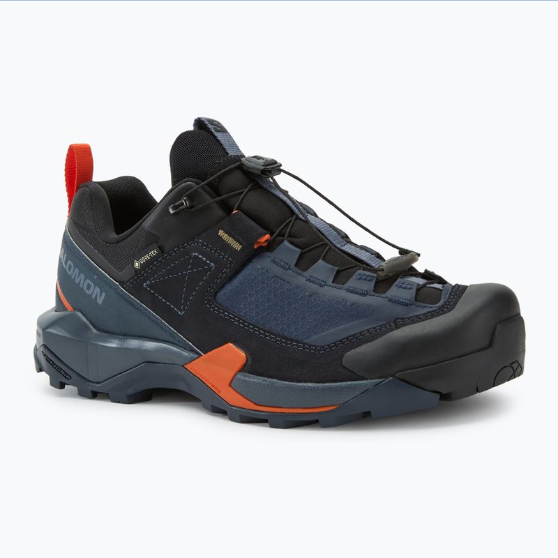 Pánské trekové boty Salomon X Ultra Alpine GTX grisaille/black/red orange